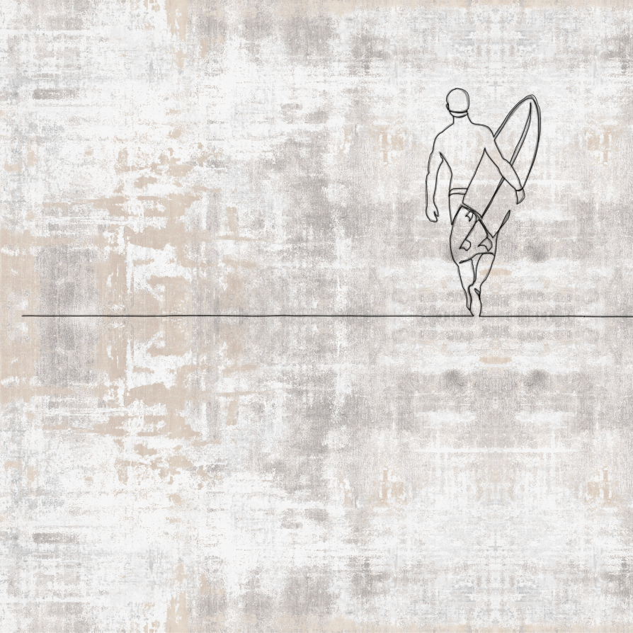 Papel Mural Surf a Lapiz (250106)