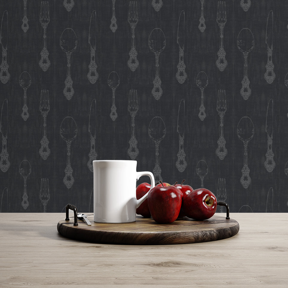 Papel Mural Cubiertos (COC015)