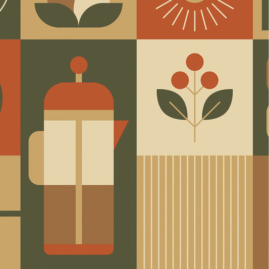 Papel Mural Retro (COC007)