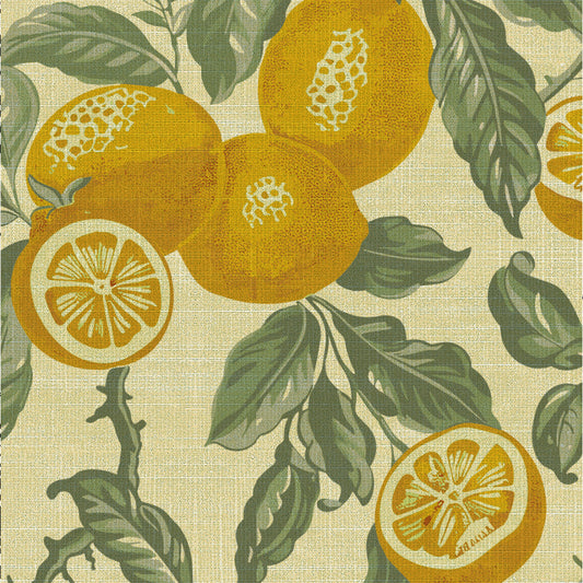 Papel Mural Limones entelados (COC009)