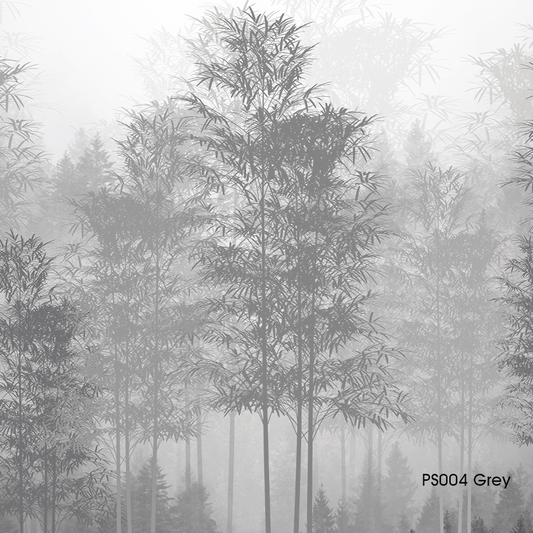 Papel Mural Bamboo Grey (PS004 Grey)