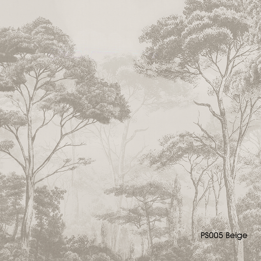 Papel Mural Arboleda Beige (PS005 Beige)