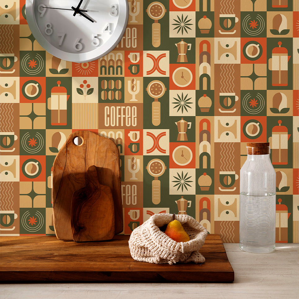 Papel Mural Retro (COC007)