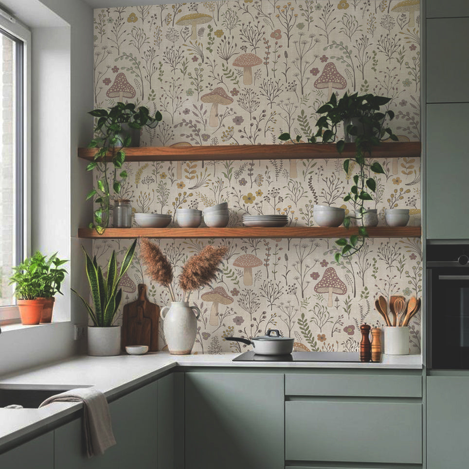Papel Mural Hongos (COC013)